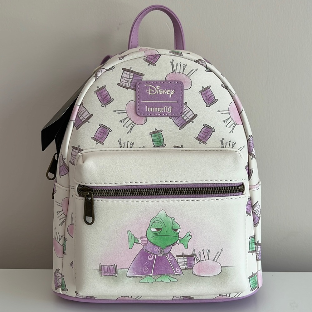 Loungefly Disney Tangled Pascal Dress Mini Backpack - Picture 2 of 6